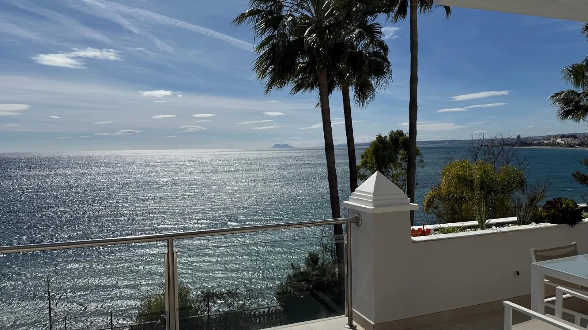 Estepona Beach Front Apartment With Stunning Sea Views